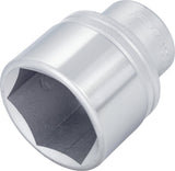 HAZET Steckschlüsseleinsatz 1000 3/4 Zoll 6-kant SW 24 mm, Länge 52 mm, CV-Stahl verchromt