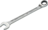 HAZET Maulringratschenschlüssel 606 SW 8 mm – umschaltbar, Ringseite 13° abgewinkelt, 60 Zähne