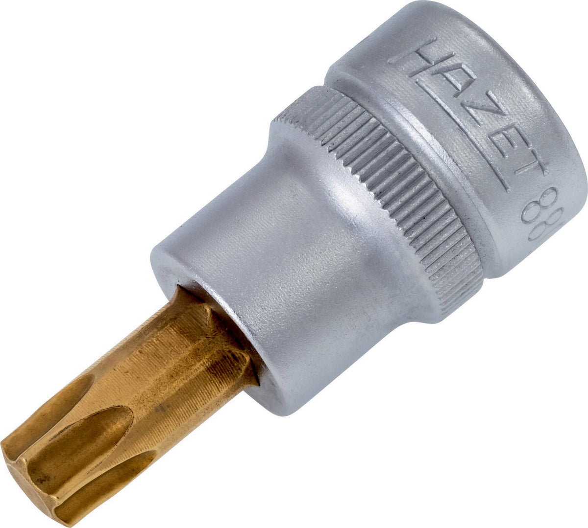 HAZET Steckschlüsseleinsatz 8802-T15 3/8 Zoll 6-kant T15 Länge 43,5 mm TIN-beschichtet