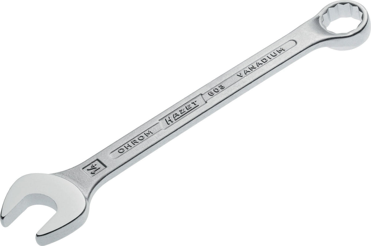 HAZET Ringmaulschlüssel 603 SW 10 mm, Form B, CV-Stahl, DIN 3113 – Länge 137 mm