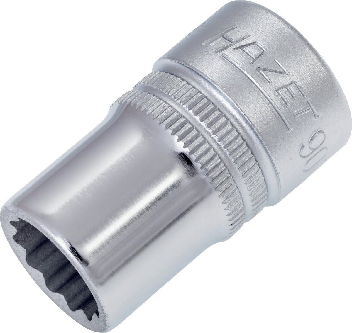 HAZET Steckschlüsseleinsatz 900Z-10 1/2 Zoll 12-kant SW 10 mm – CV-Stahl verchromt