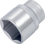 HAZET Steckschlüsseleinsatz 880 3/8 Zoll 6-kant SW 10 mm – CV-Stahl, verchromt, DIN 3124