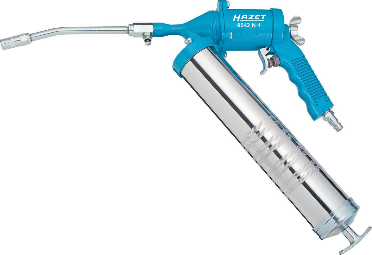 HAZET Druckluftfettpresse 9042N-1 – 230 l/min, 400 ml, 6,3 bar