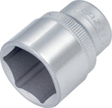 HAZET Steckschlüsseleinsatz 880 3/8 Zoll 6-kant SW 10 mm – CV-Stahl, verchromt, DIN 3124