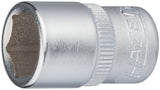 HAZET Steckschlüsseleinsatz 850 1/4 Zoll 6-kant SW 4 mm Länge 25 mm