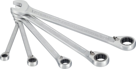 HAZET Knarrenringmaulschlüsselsatz 606/5 5-teilig SW 8-19 mm umschaltbar