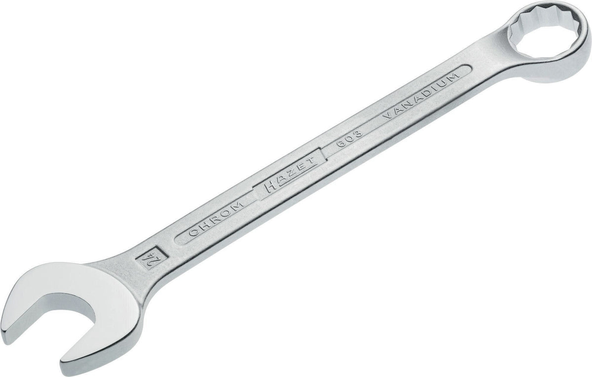 HAZET Ringmaulschlüssel 603 SW 10 mm, Form B, CV-Stahl, DIN 3113 – Länge 137 mm