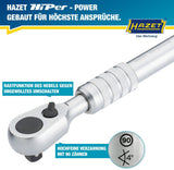 HAZET Teleskopknarre 916HPLG 1/2 Zoll 90 Zähne Umschalthebel 414-614 mm