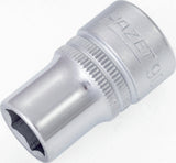 HAZET Steckschlüsseleinsatz 900 1/2 Zoll 6-kant SW 10 mm Länge 38 mm – CV-Stahl verchromt
