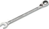 HAZET Maulringratschenschlüssel 606 SW 8 mm – umschaltbar, Ringseite 13° abgewinkelt, 60 Zähne
