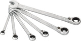 HAZET Knarrenringmaulschlüssel-Satz 606N/12, 12-teilig, SW 8–19 mm, abgewinkelt, lang, schlank