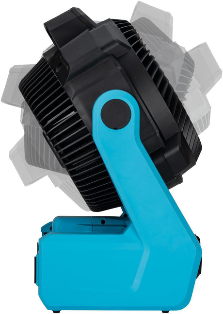 HAZET Akku-Ventilator 9544-10 – Hybrid 18V/230V, 400 mm, stufenlos, ohne Akku