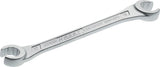 HAZET Doppelringschlüssel 612 10x11mm – Für Rohrverschraubungen und Überwurfmuttern