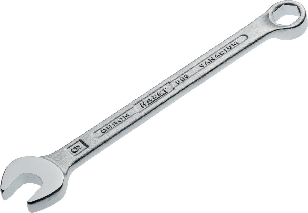 HAZET Ringmaulschlüssel 603 SW 10 mm, Form B, CV-Stahl, DIN 3113 – Länge 137 mm