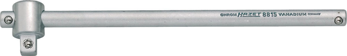 HAZET Quergriff mit Gleitstück 8815 3/8 Zoll Länge 198 mm – CV-Stahl verchromt
