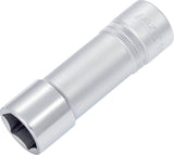 HAZET Steckschlüsseleinsatz 900LG 1/2 Zoll 6-kant SW 12 mm Länge 85 mm