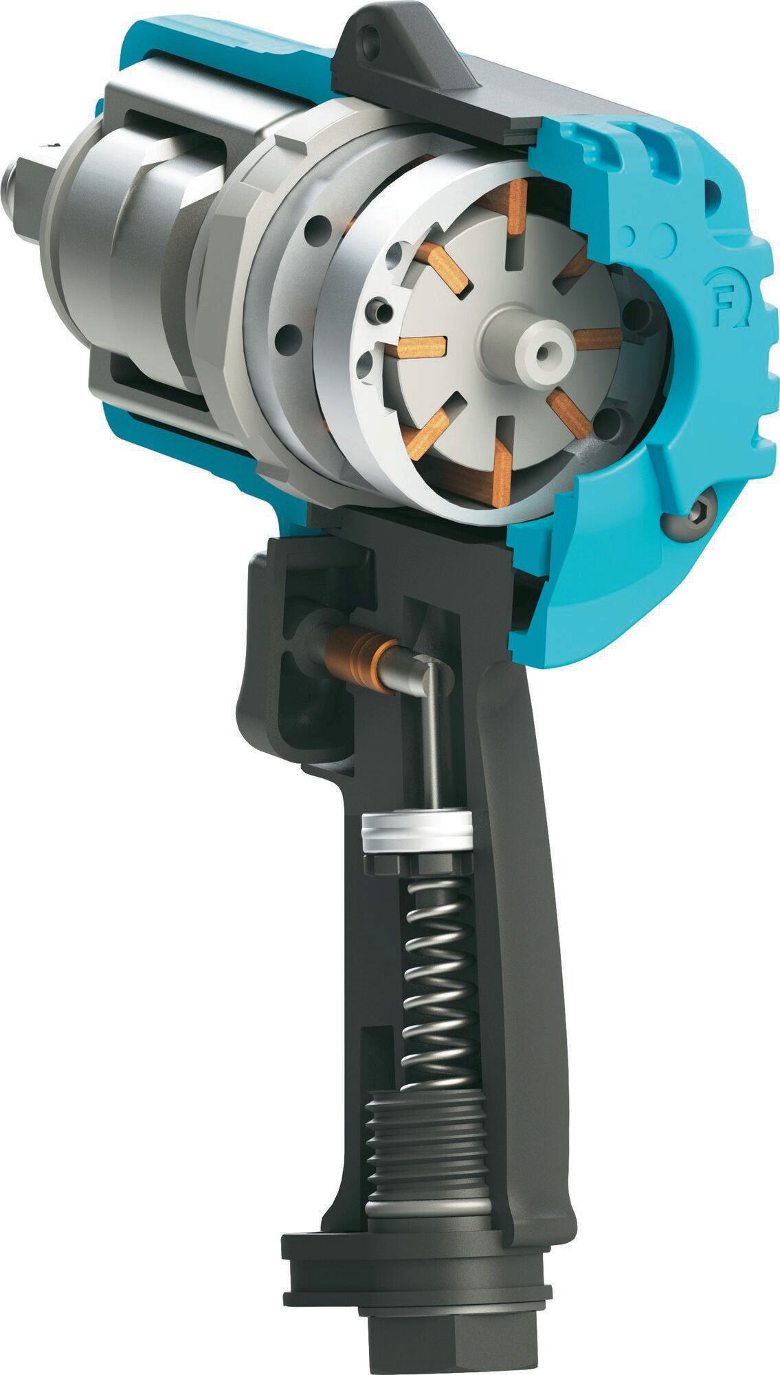 HAZET Druckluftschlagschrauber 9012TT 12,5 mm (1/2 Zoll) A4-kt. 1356 Nm – Twin Turbo