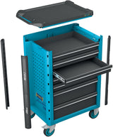 HAZET Werkzeugwagen 179N-7/220 – 7 Schubladen, 220-teilig, 540 kg, Stahlblech blau