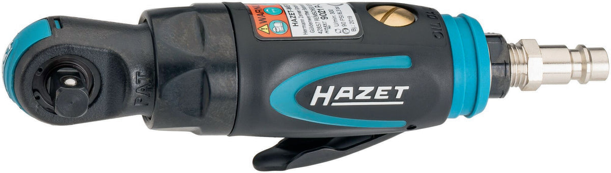 HAZET Druckluftratschenschrauber 9021P-2 Mini 10 mm (3/8″) 54 Nm – Kurze Bauform