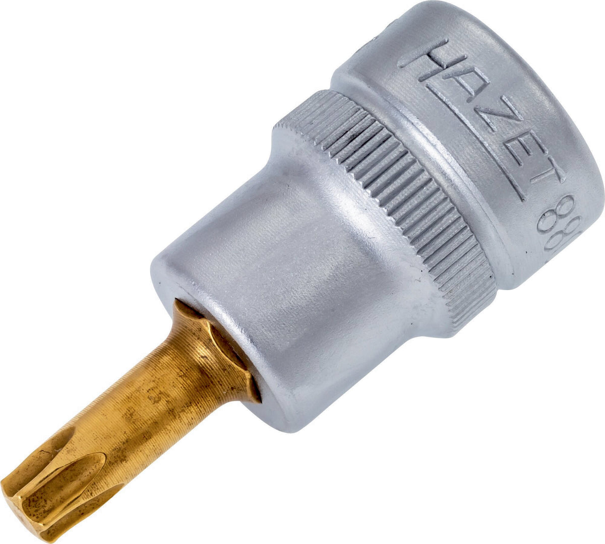HAZET Steckschlüsseleinsatz 8802-T15 3/8 Zoll 6-kant T15 Länge 43,5 mm TIN-beschichtet