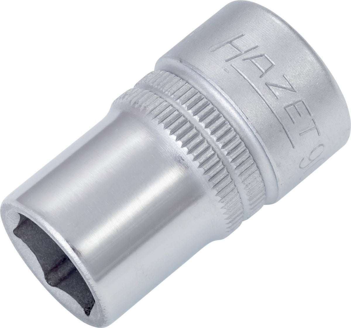 HAZET Steckschlüsseleinsatz 900 1/2 Zoll 6-kant SW 10 mm Länge 38 mm – CV-Stahl verchromt