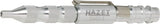 HAZET Druckluftausblaspistole 9040-3 – 12 bar, 360 l/min, 3 mm Düse, mit Anhänge-Clip