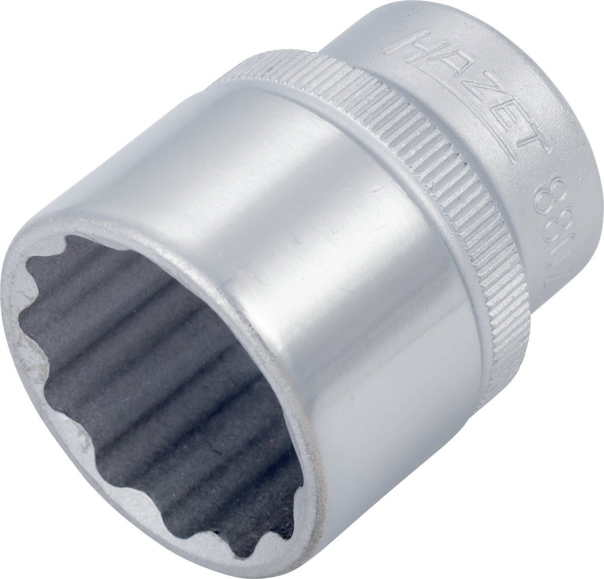 HAZET Steckschlüsseleinsatz 880Z 3/8 Zoll 12-kant SW 10 mm – CV-Stahl, verchromt
