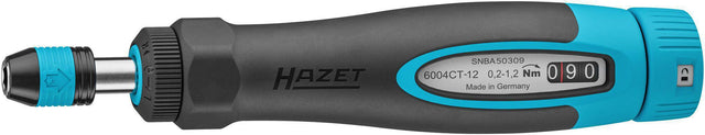 HAZET Drehmomentschraubendreher 6004CT-12, 0,2-1,2 Nm, 1/4 Zoll