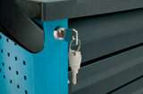 HAZET Werkzeugwagen 177-6, 780x498x915 mm, 6 Schubladen, Stahlblech, blau