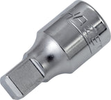 HAZET Verlängerung 867 1/4 Zoll 25 mm – CV-Stahl verchromt für Steckschlüssel