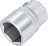 HAZET Steckschlüsseleinsatz 1000 3/4 Zoll 6-kant SW 24 mm, Länge 52 mm, CV-Stahl verchromt