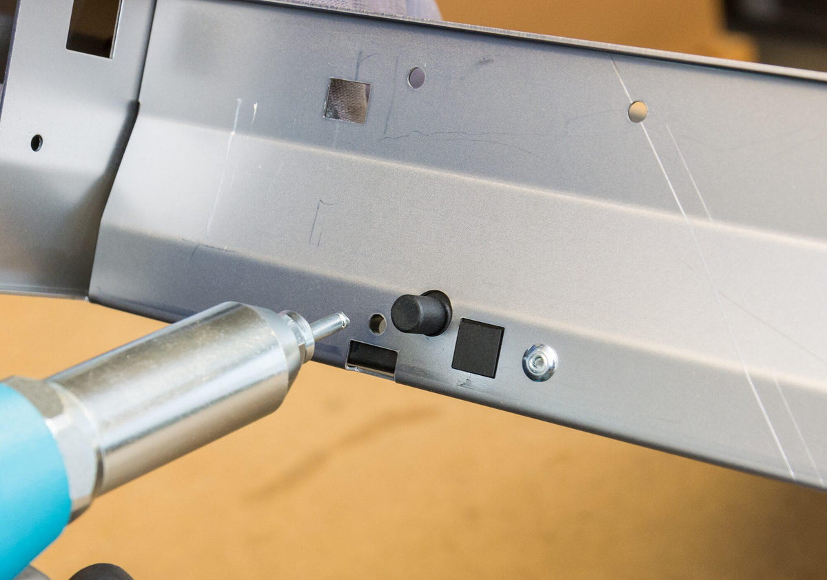 HAZET Druckluftblindnietgerät 9037N-2 – 14700 N Zugkraft für Nieten bis 6,4 mm