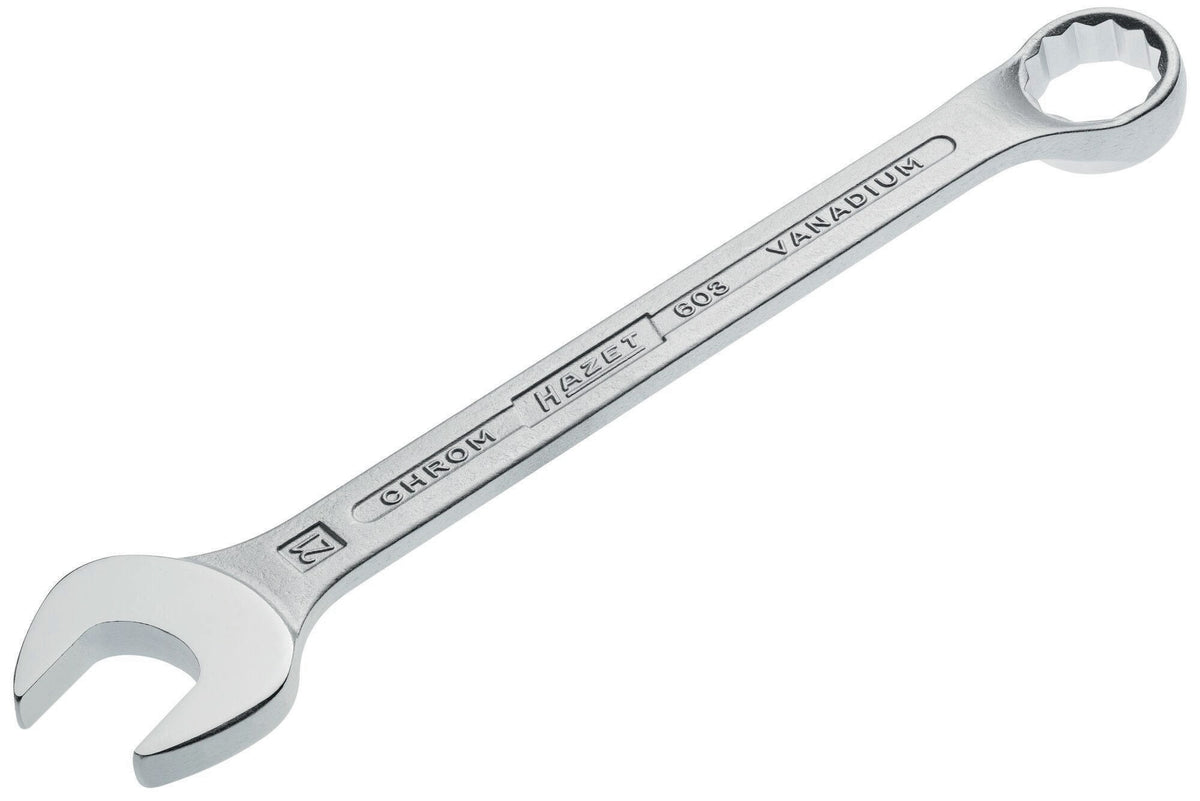 HAZET Ringmaulschlüssel 603 SW 10 mm, Form B, CV-Stahl, DIN 3113 – Länge 137 mm