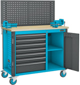 HAZET Werkzeugwagen 179NW-7/230 mit 230-teiligem Werkzeugsatz, 7 Schubladen, 1000 kg