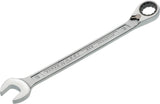 HAZET Maulringratschenschlüssel 606 SW 8 mm – umschaltbar, Ringseite 13° abgewinkelt, 60 Zähne