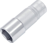 HAZET Steckschlüsseleinsatz 900LG 1/2 Zoll 6-kant SW 12 mm Länge 85 mm