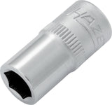 HAZET Steckschlüsseleinsatz 850 1/4 Zoll 6-kant SW 4 mm Länge 25 mm