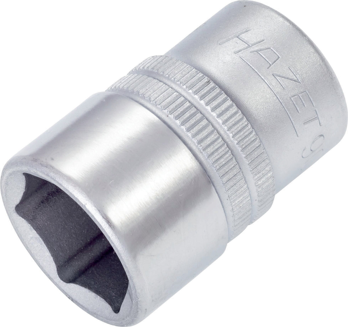 HAZET Steckschlüsseleinsatz 900 1/2 Zoll 6-kant SW 10 mm Länge 38 mm – CV-Stahl verchromt