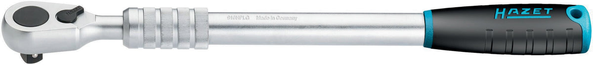 HAZET Teleskopknarre 916HPLG 1/2 Zoll 90 Zähne Umschalthebel 414-614 mm