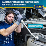 HAZET Teleskopknarre 916HPLG 1/2 Zoll 90 Zähne Umschalthebel 414-614 mm