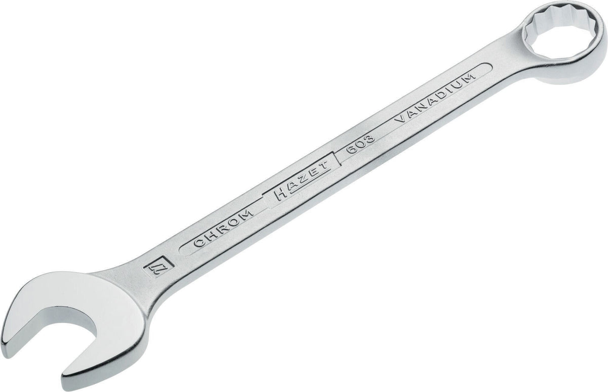 HAZET Ringmaulschlüssel 603 SW 10 mm, Form B, CV-Stahl, DIN 3113 – Länge 137 mm