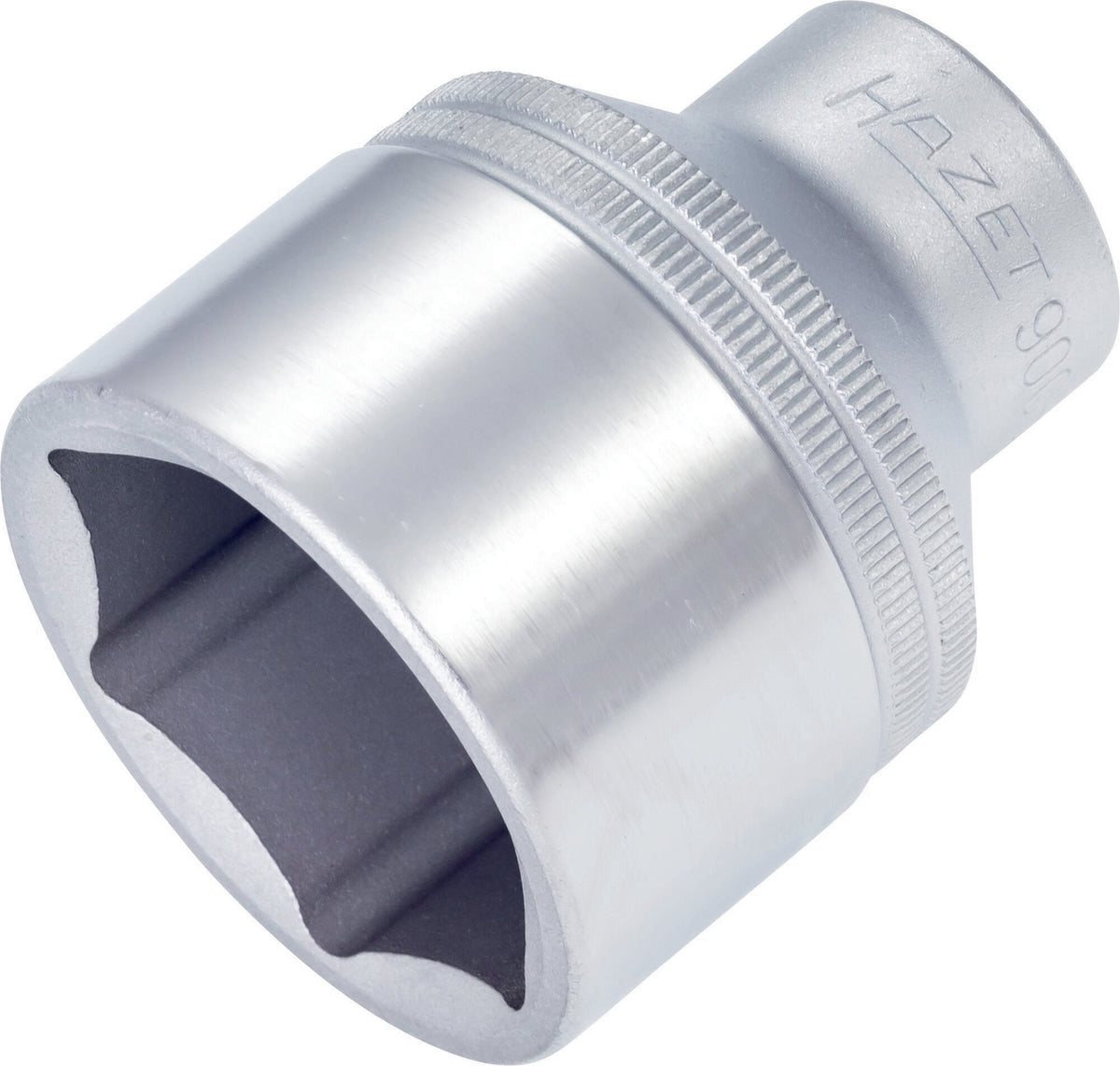 HAZET Steckschlüsseleinsatz 900 1/2 Zoll 6-kant SW 10 mm Länge 38 mm – CV-Stahl verchromt