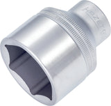 HAZET Steckschlüsseleinsatz 900 1/2 Zoll 6-kant SW 10 mm Länge 38 mm – CV-Stahl verchromt