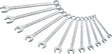 HAZET Ringmaulschlüssel-Satz 600N 12-teilig SW 10-22 mm CV-Stahl verchromt