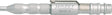 HAZET Druckluftausblaspistole 9040-3 – 12 bar, 360 l/min, 3 mm Düse, mit Anhänge-Clip
