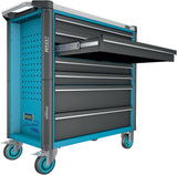 HAZET Werkzeugwagen 179NXL-7 mit 265-teiligem Werkzeugsatz, 7 Schubladen, 1000 kg Tragkraft