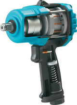 HAZET Druckluftschlagschrauber 9012TT 12,5 mm (1/2 Zoll) A4-kt. 1356 Nm – Twin Turbo