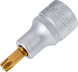 HAZET Steckschlüsseleinsatz 992 1/2 Zoll T25 L.55mm – TIN-beschichtet