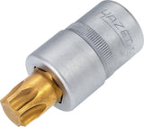 HAZET Steckschlüsseleinsatz 992 1/2 Zoll T25 L.55mm – TIN-beschichtet