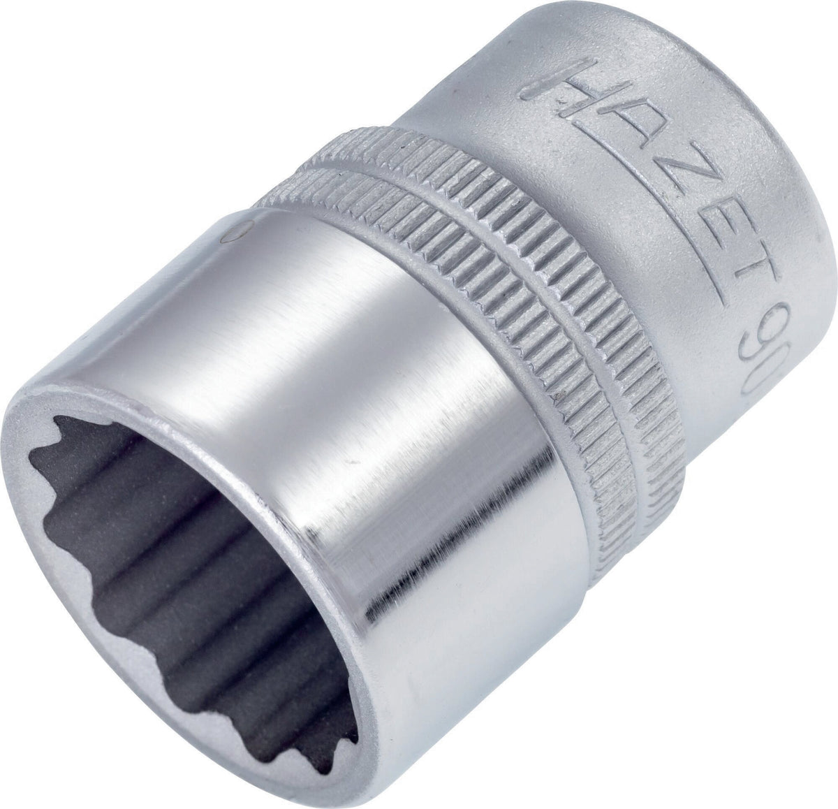 HAZET Steckschlüsseleinsatz 900Z-10 1/2 Zoll 12-kant SW 10 mm – CV-Stahl verchromt